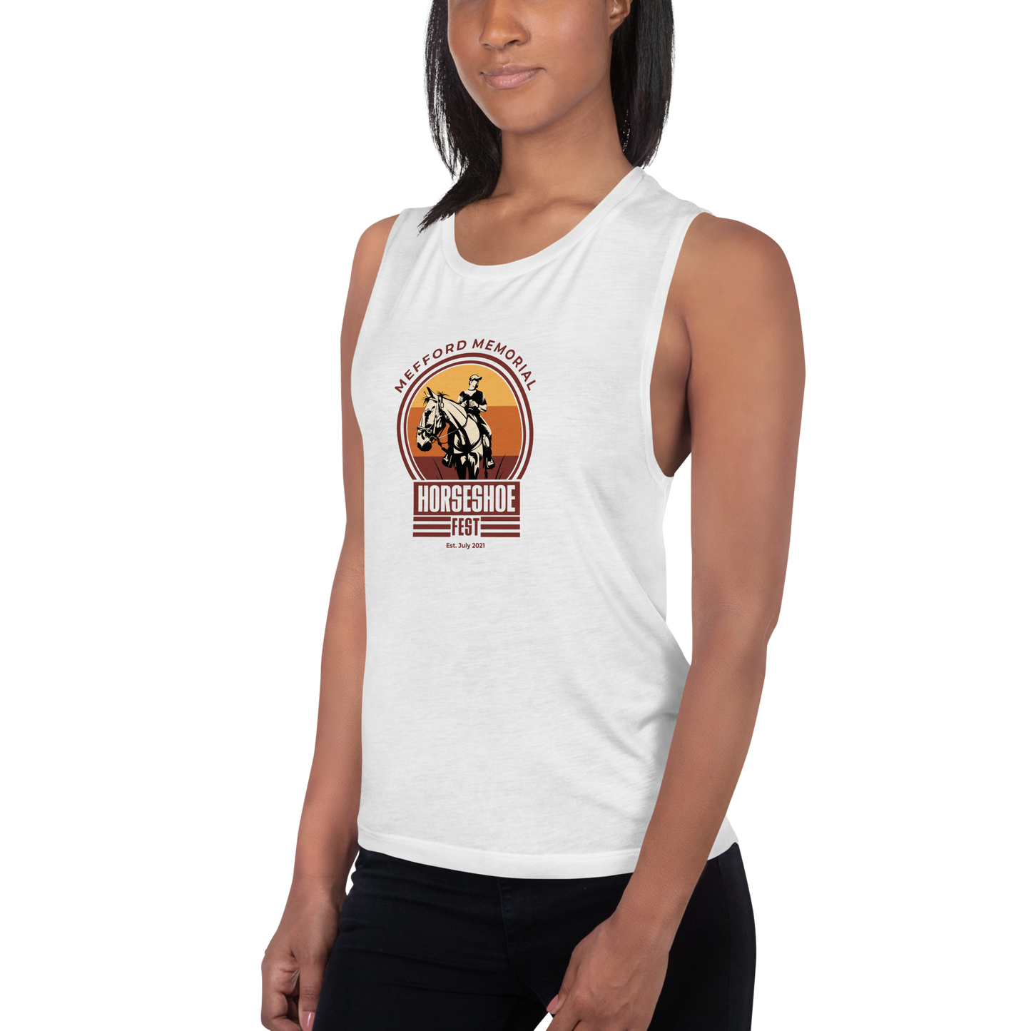 Mefford Memorial 2024 Official Ladies’ Muscle Tank